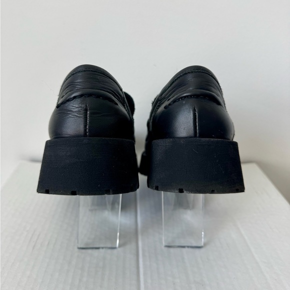 Steve Madden Lawrence Black Chunky Loafers 🖤